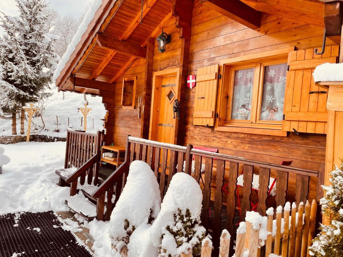 Villa Le Blanc Nordique Le Bouchet-Mont Charvin Exterior foto